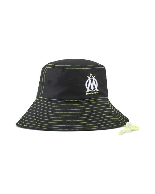 Cappello A Secchiello Olympique De Marseille Faster, Accessori, Nero/Bianco di PUMA in Black