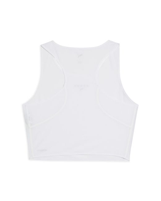 PUMA Gray X Hyrox Ultraspun Crop Tank Top Shirt