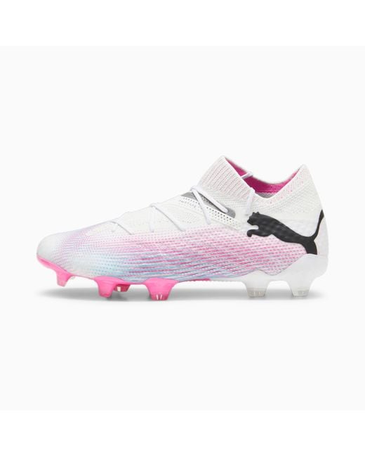 PUMA Mens Future 7 Ultimate Firm Groundartificial Ground Soccer Cleats White White 9.5 for Men Lyst UK