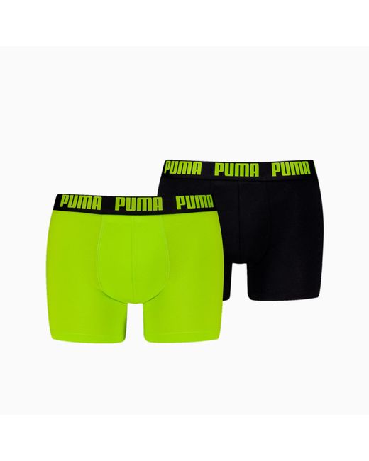 PUMA Boxershorts 2er-Pack in Green für Herren