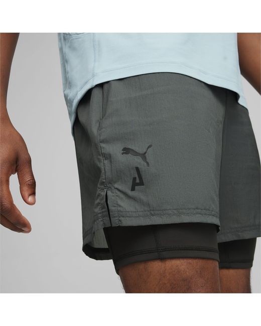 Shorts 2 in 1 SEASONS da di PUMA in Multicolor da Uomo