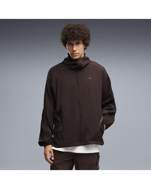 PUMA Black Clrt Track Jacket