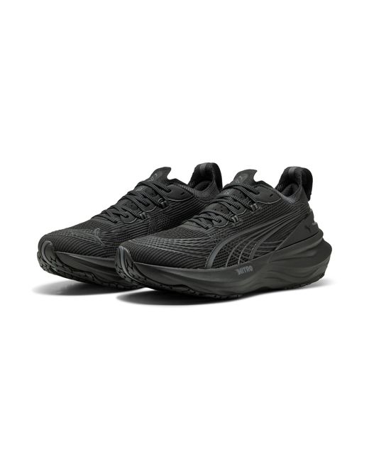 PUMA Foreverrun Nitro 2 Laufschuhe Herren, Schuhe, /Galactic Grau in Black für Herren