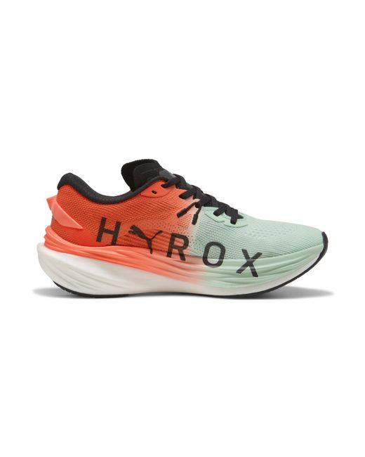 Zapatillas De Running X Hyrox Deviate Nitro 3 Para Mujer, Sport, Mint Melt/Glowing Rojo PUMA de color Red