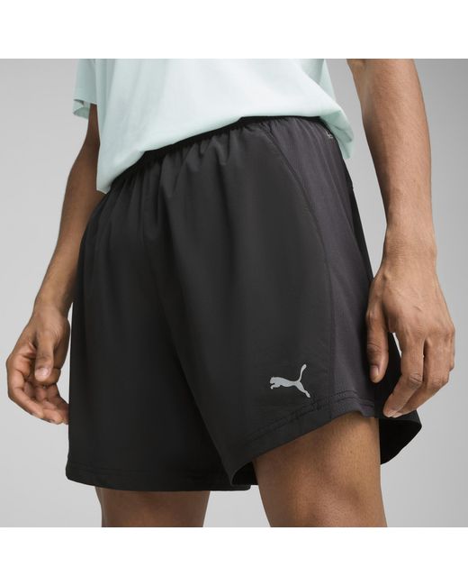 PUMA Velocity Hardloopshort Voor in het Black voor heren