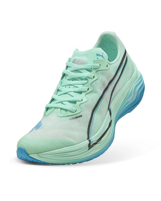 PUMA Deviate Nitro Elite 3 Laufschuhe Herren, Schuhe, Mint Melt/Speed Blau in Green für Herren