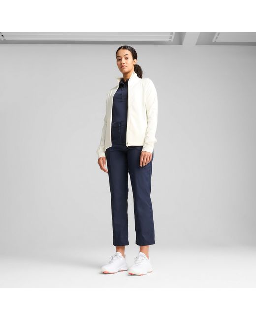 PUMA Cloudspun Tech Zip-Up Power Jack Voor in het White