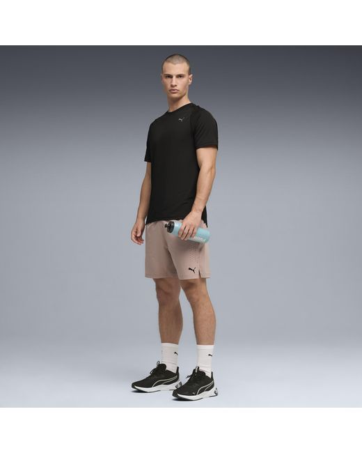 PUMA Black Pwrmode Training Training T-Shirt for men
