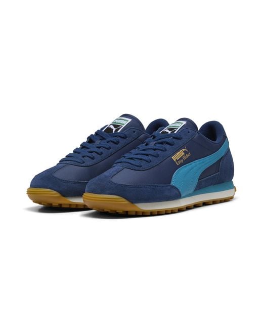 PUMA Blue Easy Rider Vintage Sneakers