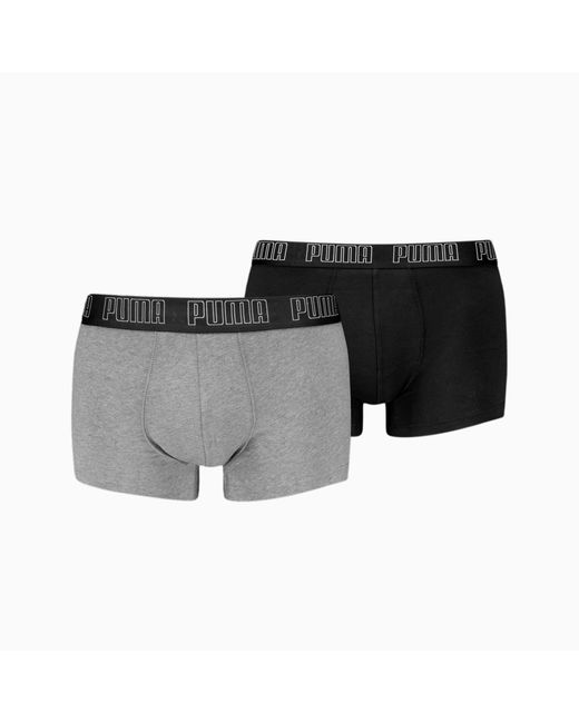 PUMA Black Trunks 2 Pack for men