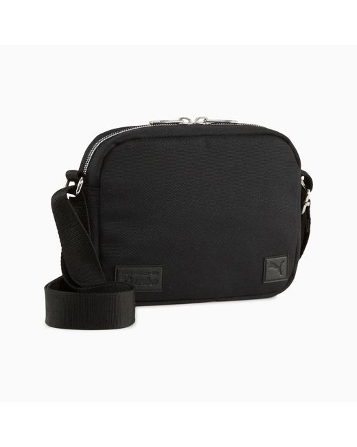 PUMA Black Porsche Legacy 2L Small Crossbody Bag