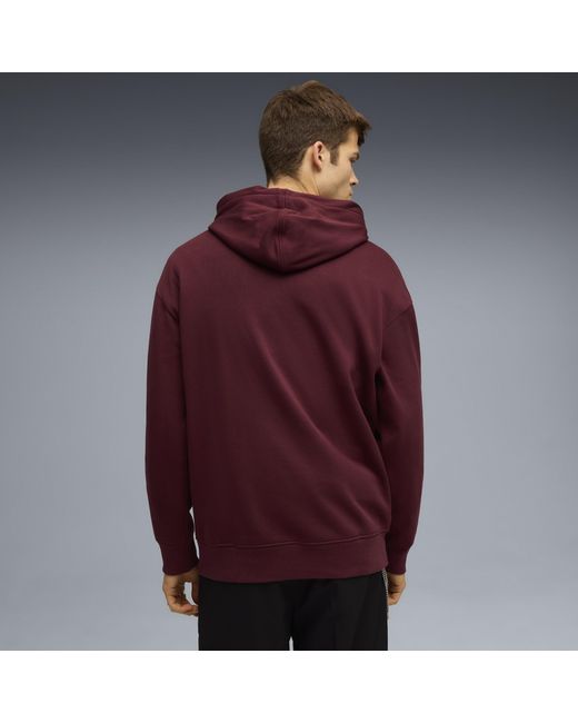 PUMA Bmw M Motorsport Essentials Fleece Hoodie Voor Maat in het Purple voor heren
