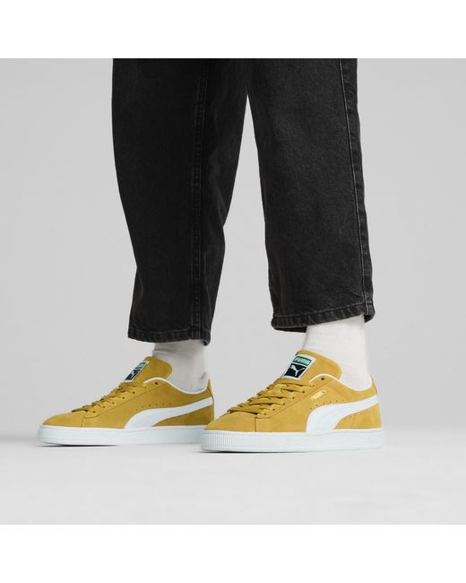 PUMA Yellow Suede Classic Sneakers