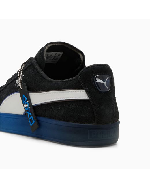 Chaussure Sneakers Suede X Playstation PUMA en coloris Blue