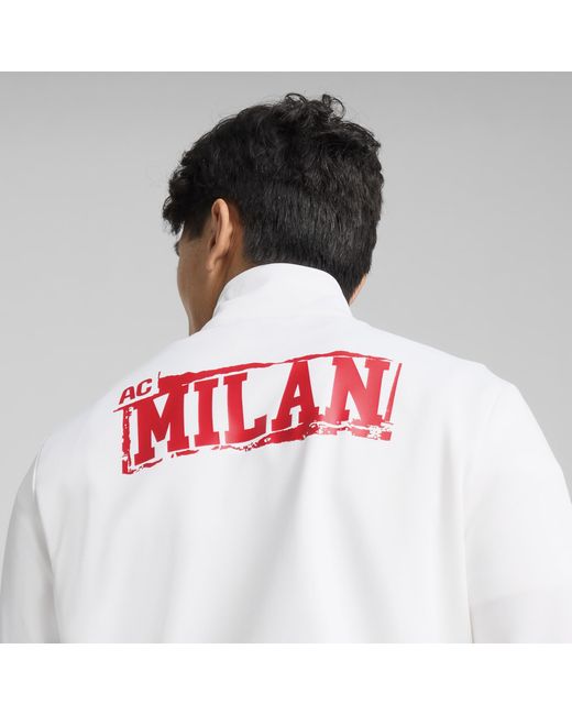 PUMA AC Milan ftblNRGY+ Jacke in Red für Herren