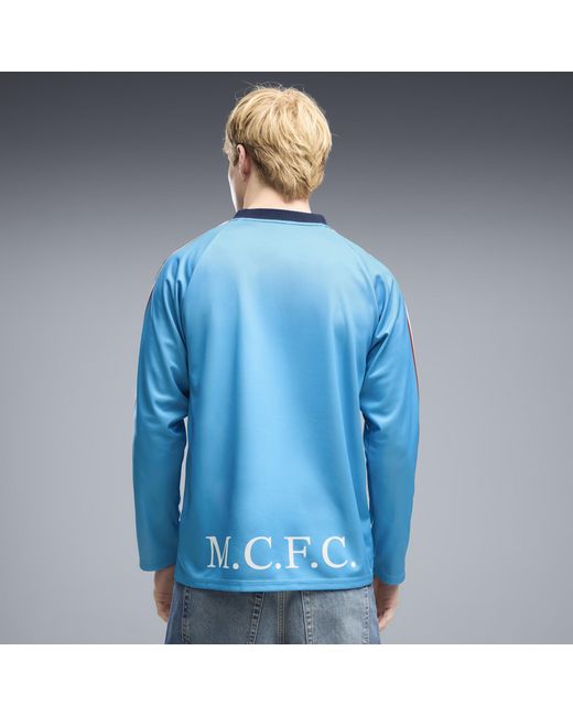 PUMA Blue Manchester City King Relaxed Jersey for men