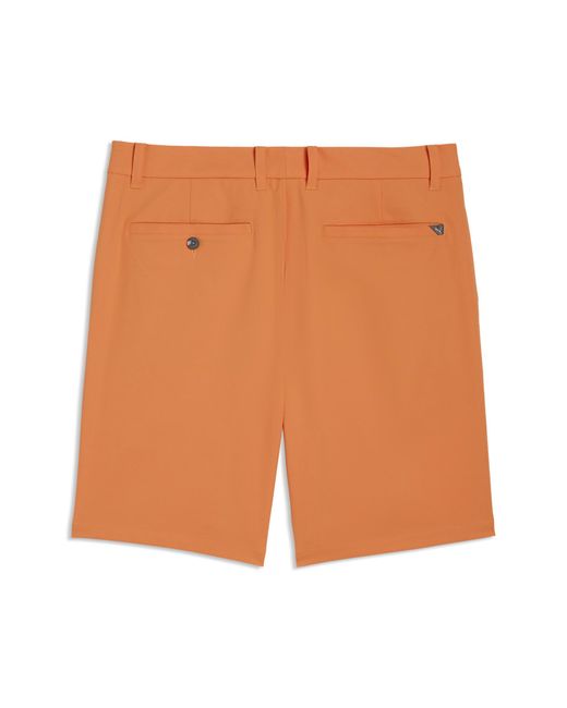 PUMA Orange 101 8" Golf Shorts for men