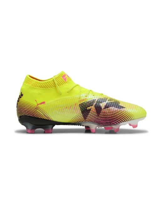 PUMA Yellow Future 8 Ultimate Fg Fußballschuhe Damen, Schuhe, Alert/Schwarz/Sun Struck