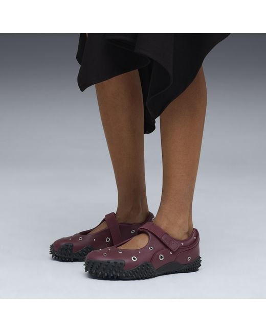 PUMA Red Mostro Fey Studs Schuhe Damen, Schuhe, Dark Jasper/Schwarz