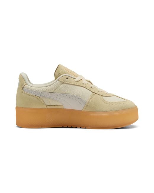 PUMA White Palermo Elevata Xtra Sneakers