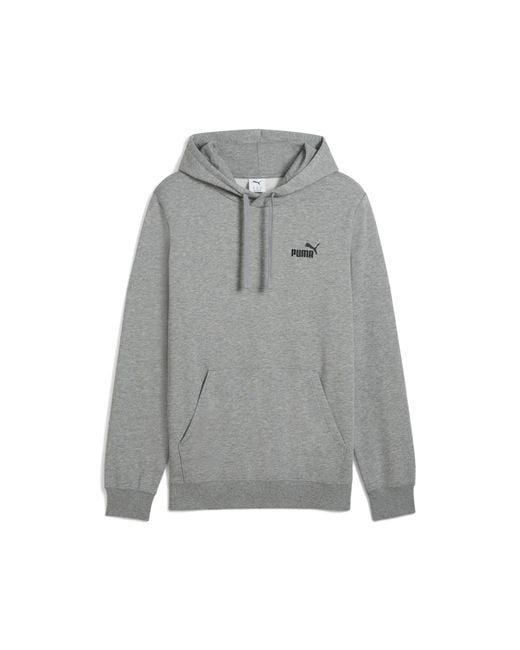 PUMA Essentials Small No. 1 Logo Hoodie Herren, Kleidung, Medium Heather in Gray für Herren