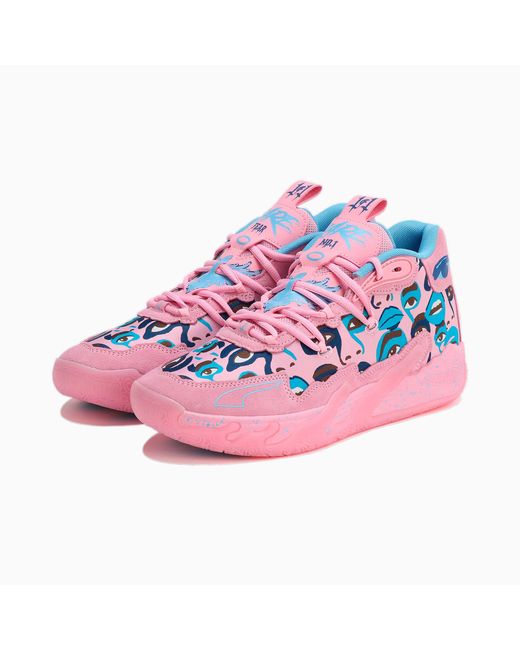 Zapatillas de Baloncesto Mb.03 Super Para Niños PUMA de color Pink