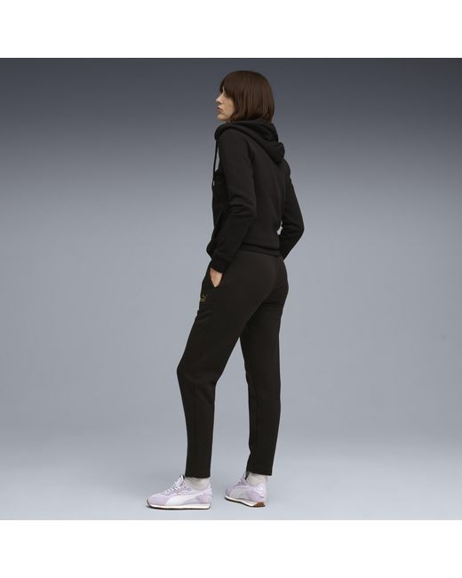 PUMA Black Metallisch Jogginganzug Mit Kapuze Damen, Kleidung