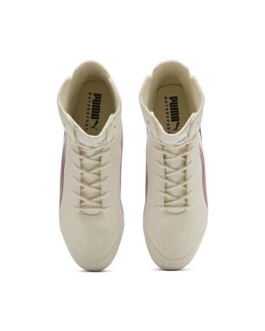 PUMA White Scuderia Ferrari Speedcat Pro Charles Leclerc Boots for men