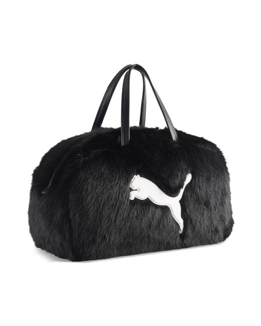 PUMA Black A$Ap Rocky X Fur Bag