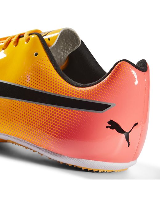 PUMA Yellow EvoSPEED Sprint 14 Leichtathletikschuhe