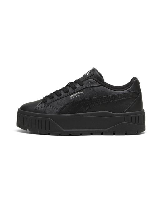 PUMA Black Karmen Ii Leather Sneakers