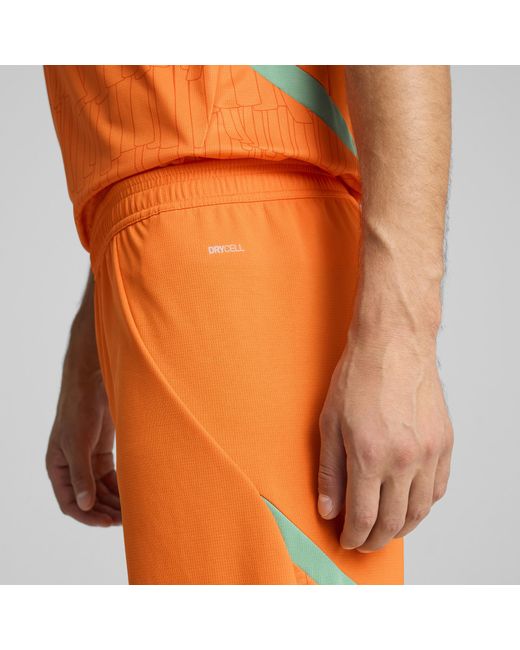 PUMA Elfenbeinküste 2025 Shorts in Orange für Herren