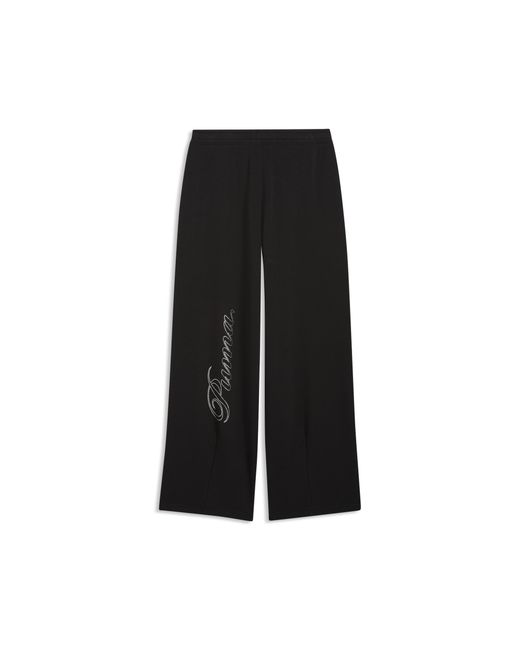 PUMA Black Essentials Graphics Bedazzled Slouchy Pants