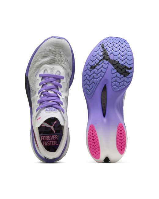 PUMA Deviate Nitroâ Elite 3 Digitokyo Hardloopschoenen Voor Maat 35,5 in het Purple