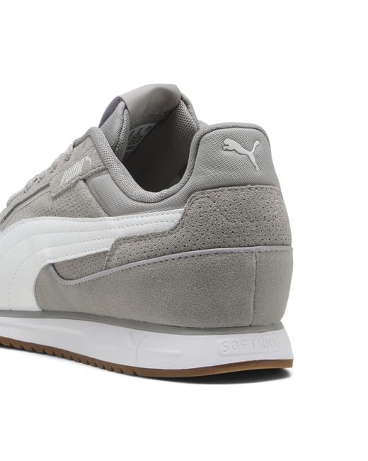 Zapatillas Softride St Miler Calzado, Gris Echo/Blanco/Gum PUMA de color White