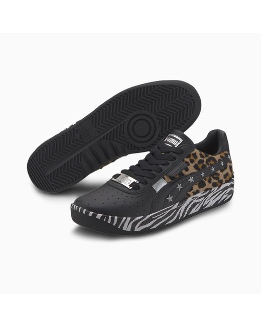 zebra puma sneakers