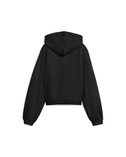 Sudadera Con Capucha Extragrande Wardrobe Essentials Para Mujer, Ropa, Negro PUMA de color Black
