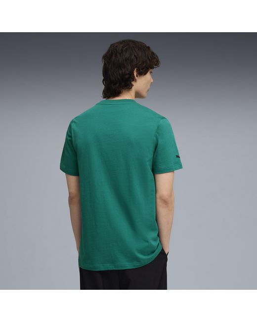 PUMA Green X Aston Martin Aramco F1 Team Essentials T-Shirt for men