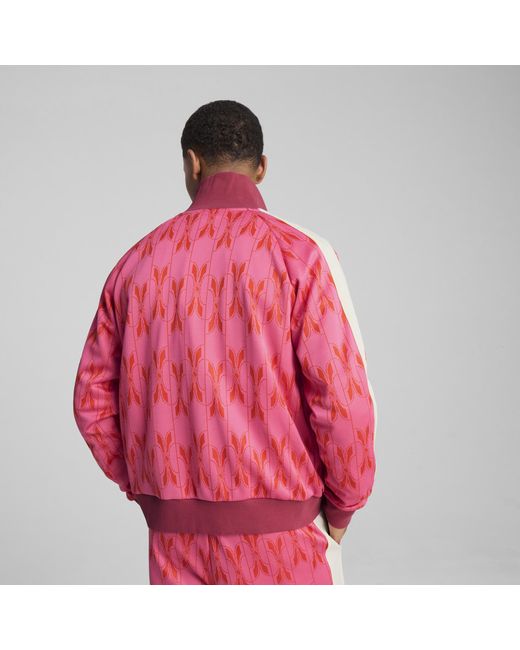 Giacca Da Corsa Neverworn V T7 Da Uomo, Abbigliamento, Blossom di PUMA in Pink da Uomo