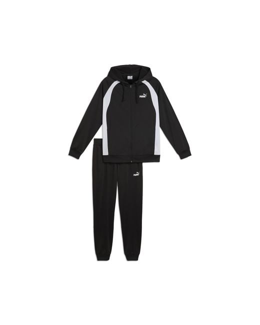 Tuta Con Cappuccio Da Uomo, Abbigliamento, Nero di PUMA in Black da Uomo