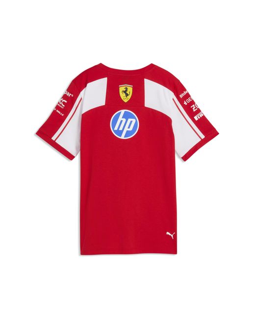 PUMA Red Scuderia Ferrari Hp Replica T-Shirt