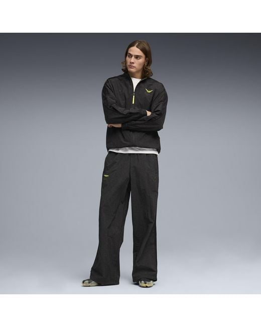 PUMA Black X Aston Martin Aramco F1 Team Lifestyle T7 Oversized Pants for men