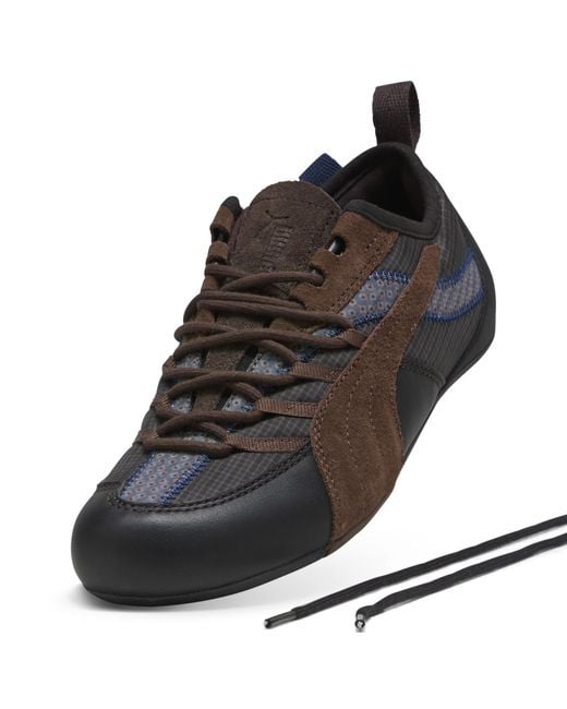 PUMA Brown Klim Patch Sneakers Schuhe