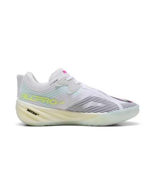 PUMA White All-Pro Nitroâ 2 Shoes