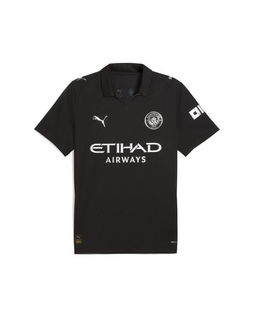PUMA Black Manchester City 25/26 Away Jersey for men