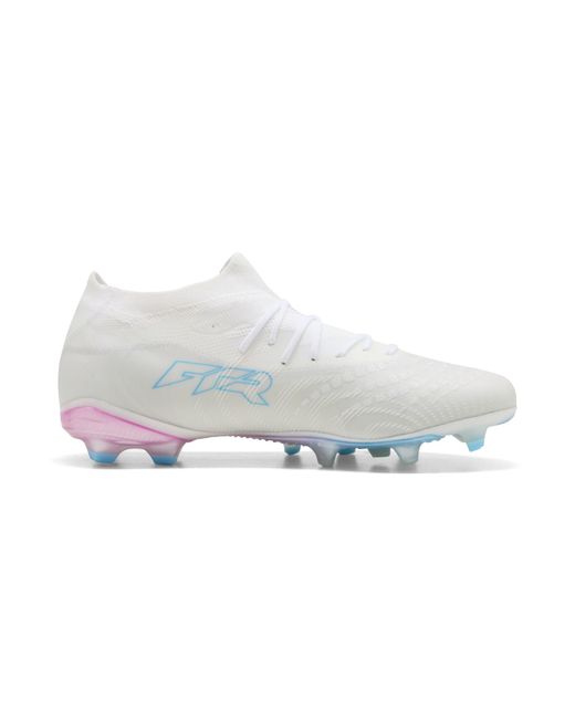PUMA White Future 9 Match Fg/Ag Football Boots