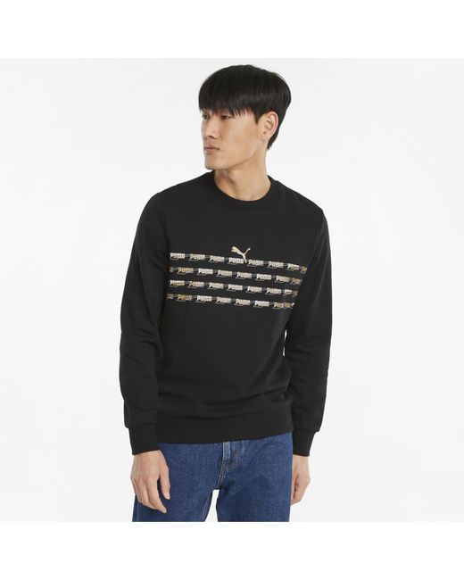 puma crew neck jumper