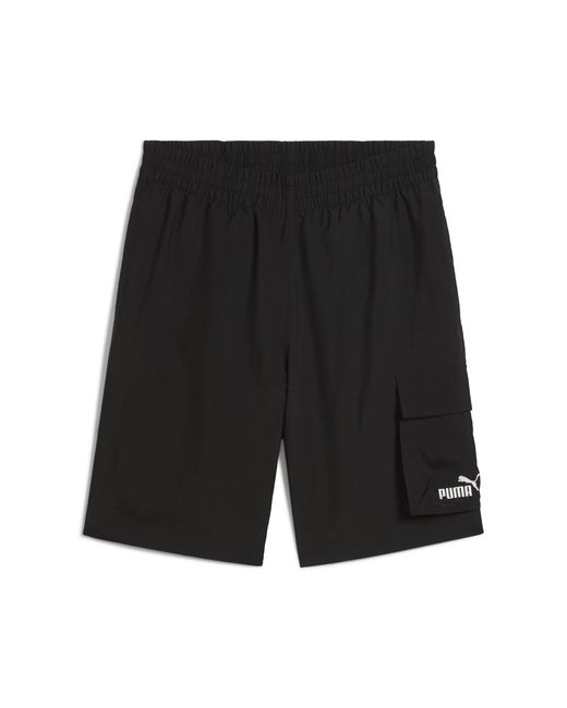 Bermudas básicas cargo tejidas PUMA de hombre de color Black