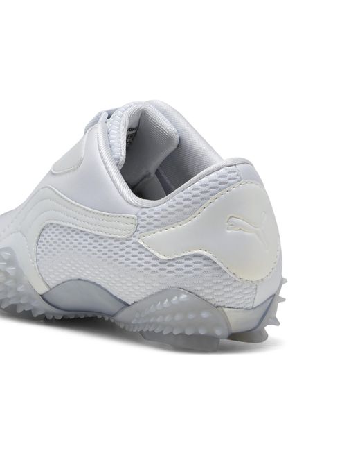 PUMA White Mostro Anodized Sneakers