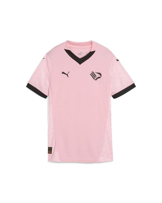 Camiseta Palermo F.C. 1.ª Equipación 24/25 Para Mujer, Negro/Rosado PUMA de color Pink
